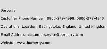 burberry manufacturing number|Burberry contact email.